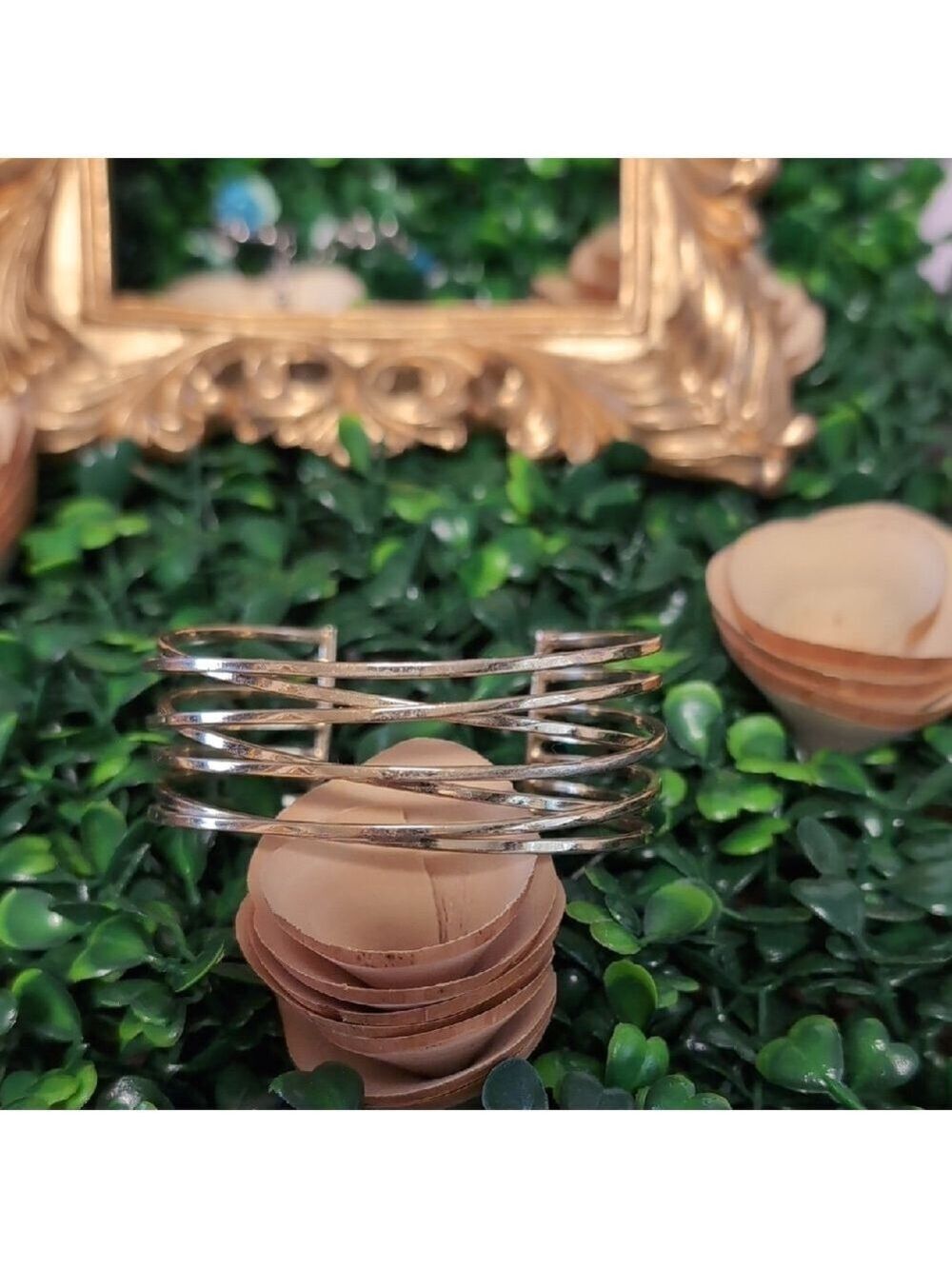 Shiney Sugar fix Multi strand Cuff Bracelet - Picture 2 of 6